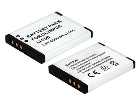 Olympus FE-4020 Digital Camera Battery - 650mAh, Black